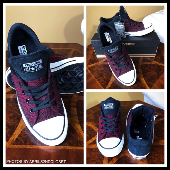 CONVERSE STYLISH SUEDE CANVAS LO OX SNEAKERS - Picture 7 of 8